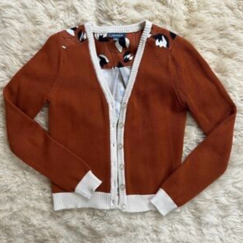 Women's Rust Cardigan Sweater ModCloth